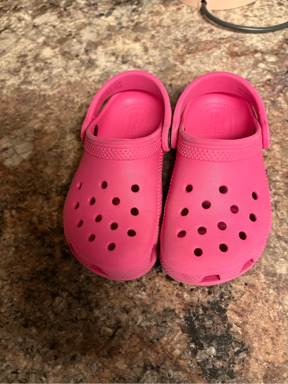 CROCS Kids Hot Pink Classic Clog